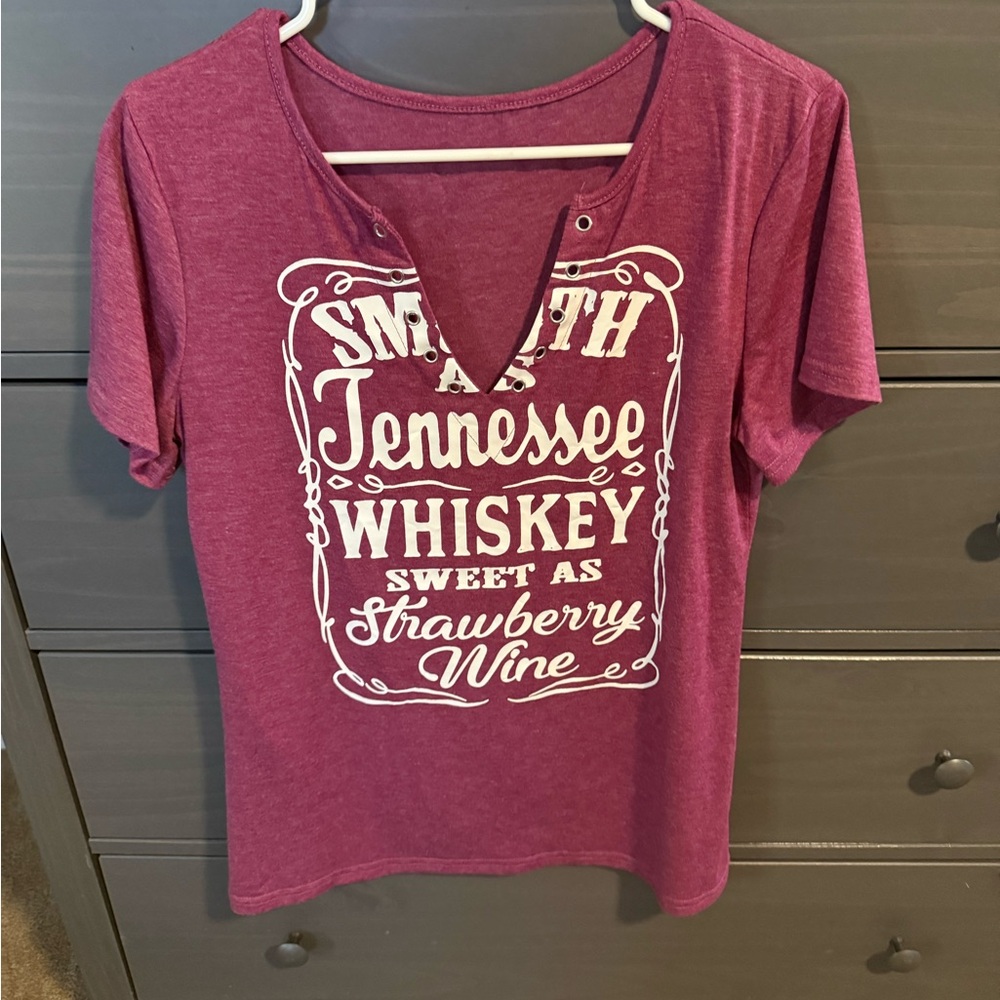 Amazon Women's Short Sleeve Tee - Berry